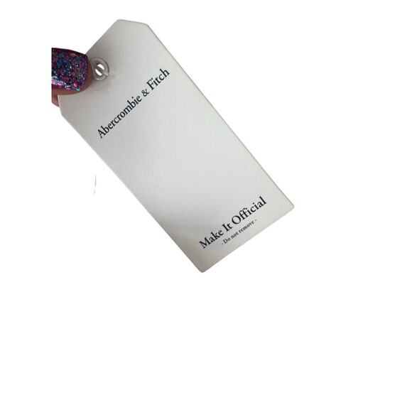 Abercrombie & Fitch Floral Ruffle Midi Dress White Multi XSP New w/ Tags - Picture 3 of 4